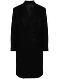 QURESHI SAMPS ARTICLE #5093 Long Black coat (wool)