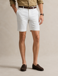 QURESHI SAMPS ARTICLE #5087 Premium Linen Blend Tailored Shorts